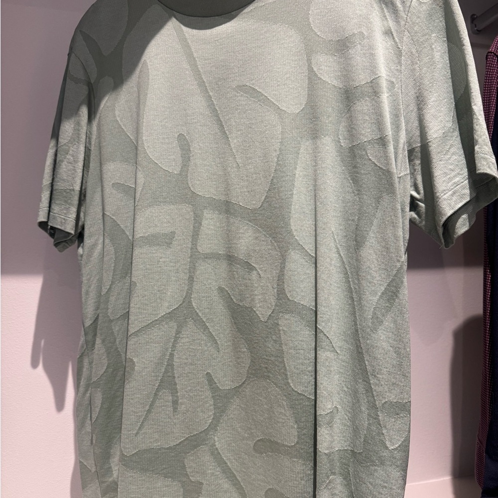 Boss Subtle Green Leaf Tee